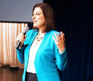female business speaker for events - Monique Tallon